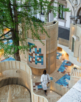 Ceràmica Cumella works with ceramics as a material language for architecture, art and space.