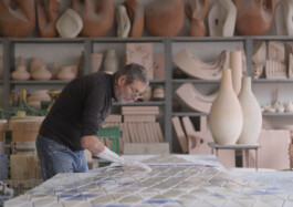 Ceràmica Cumella works with ceramics as a material language for architecture, art and space.